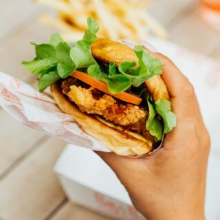 DEAL: Betty's Burgers - 2 Crispy Chicken Burgers & 2 French Fries for $28 with App (Normally $33) 3