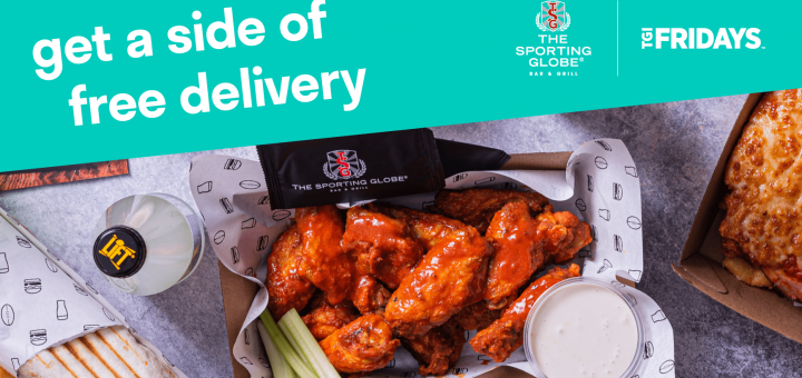 DEAL: Deliveroo - Free Delivery at TGI Fridays & The Sporting Globe 4