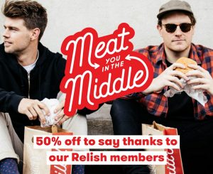 DEAL: Grill'd - 50% off All Orders with Free Pickup or $2 Delivery in NSW/VIC (Relish Members) 1