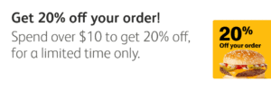 DEAL: McDonald's - 20% off Orders over $10 with mymacca's app (until 1 May 2020) 1