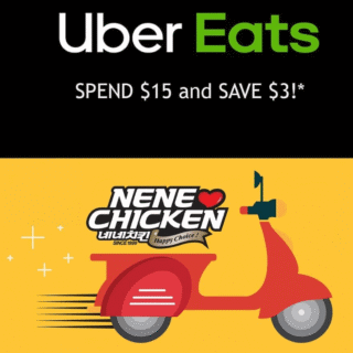 DEAL: Nene Chicken - $3 off $15 Spend via Uber Eats 2