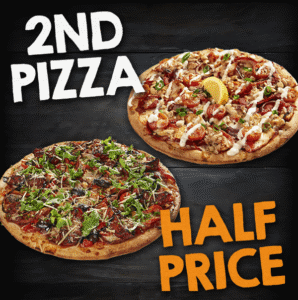 DEAL: Pizza Capers - 2nd Pizza Half Price + More Deals 3