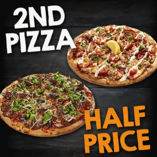 DEAL: Pizza Capers - 2nd Pizza Half Price + More Deals 10