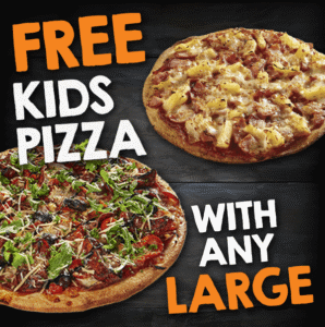 DEAL: Pizza Capers - Free Kids Pizza with Any Large Pizza + More Deals 3