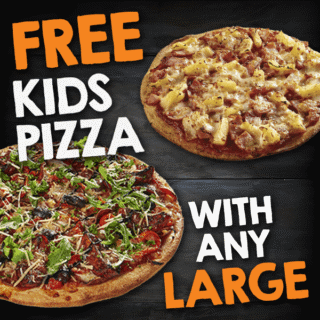 DEAL: Pizza Capers - Free Kids Pizza with Any Large Pizza + More Deals 5