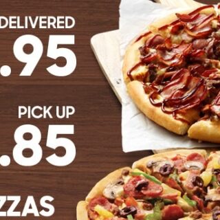 DEAL: Pizza Hut - 3 Large Pizzas $23.85 Pickup/$30.95 Delivered, 1 Large Pizza + 2 Sides $14 Pickup 6