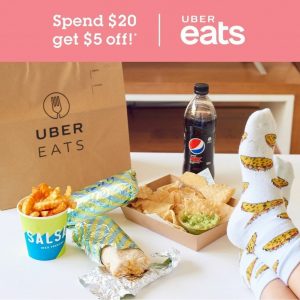 DEAL: Salsa's - Spend $20 Get $5 off via Uber Eats 9