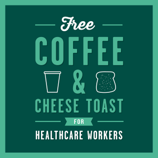 NEWS: Sizzler - Free Coffee & Cheese Toast for Healthcare Workers 3