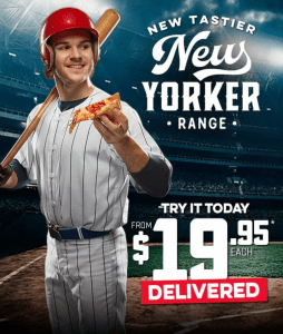 NEWS: Domino's New Tastier New Yorker Range now $19.95 Delivered 3