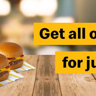DEAL: McDonald's - $4 Small Cheeseburger Meal + Extra Cheeseburger with mymacca's app (2 May 2020) 1
