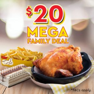 DEAL: Chicken Treat - $20 Mega Family Deal (Whole Chicken, Monster Chips, Viennetta) 10