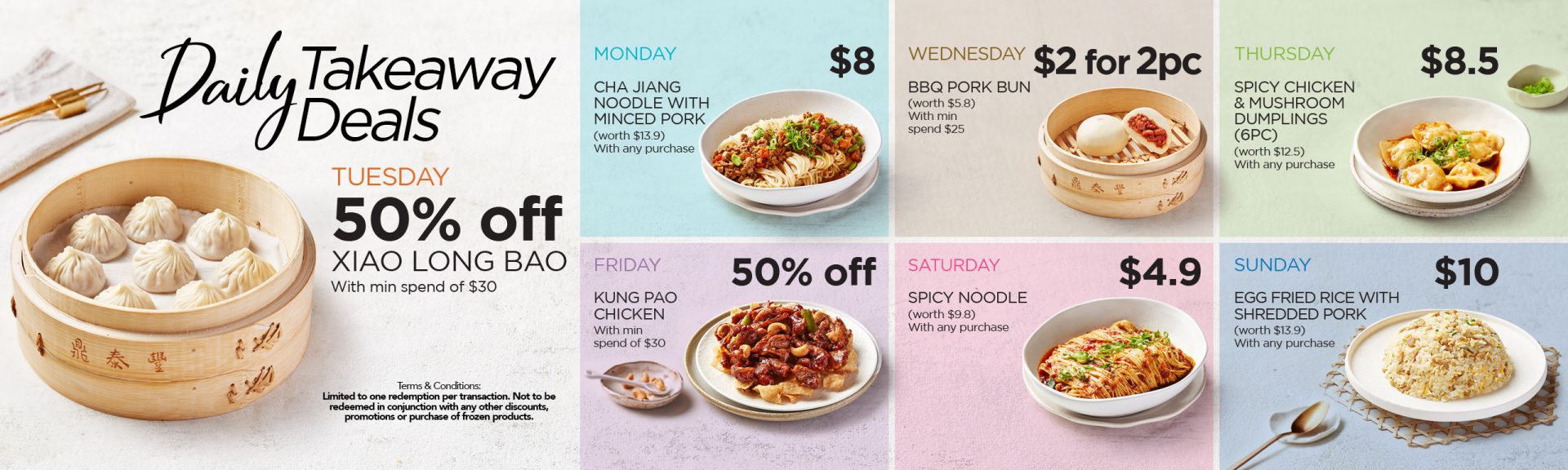 DEAL: Din Tai Fung - Daily Takeaway Deals 5