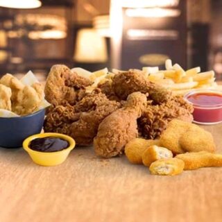 DEAL: Chicken Treat - $23.99 Variety Feast (6 Pieces Crunchified Chicken, 5 Nuggets, 6 Chicken Twists & 2 Large Chips) 8