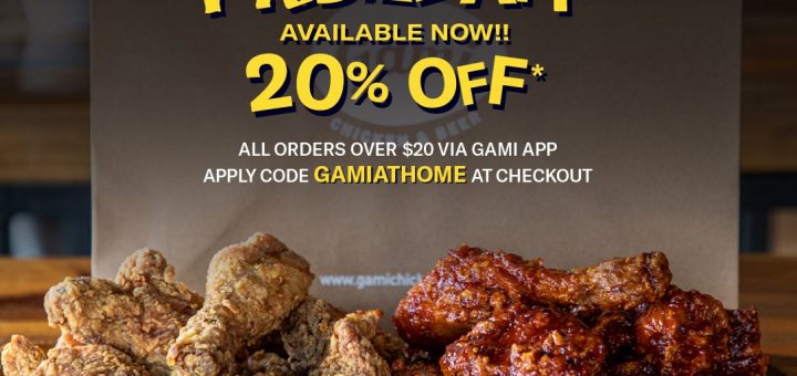 DEAL: Gami Chicken - 20% off Orders over $20 with App (until 27 May 2020) 3