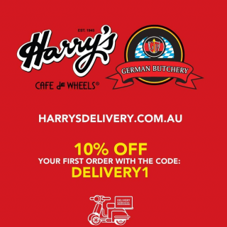 DEAL: Harry's Cafe de Wheels - 10% off First Delivery Order 1