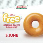 DEAL: Krispy Kreme - Free Original Glazed Doughnut on 5 June 2020 - SA Only (World Doughnut Day) 5
