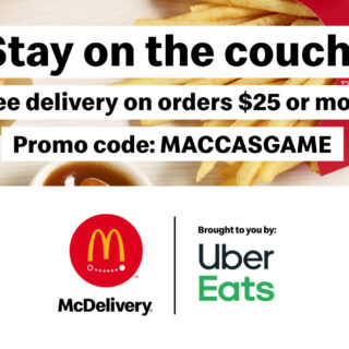 DEAL: McDonald's - Free Delivery on Orders over $25 via Uber Eats (15-17 May 2020) 2
