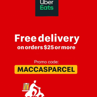 DEAL: McDonald's - Free Delivery on Orders over $25 via Uber Eats (22-24 May 2020) 8