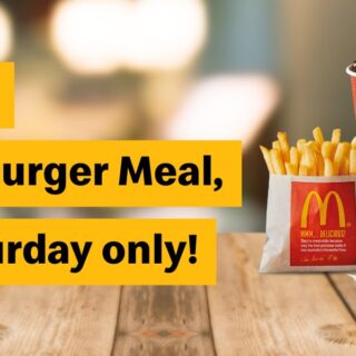 DEAL: McDonald's - $3 Small Cheeseburger Meal with mymacca's app (16 May 2020) 10