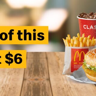 DEAL: McDonald's - $6 Small McChicken Meal + Cheeseburger with mymacca's app (9 May 2020) 3