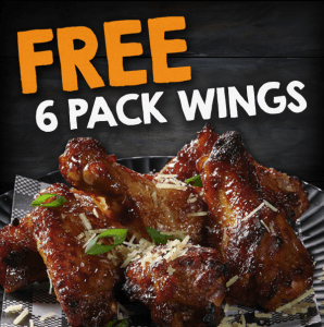 DEAL: Pizza Capers - Free 6 Pack of Wings with $30 Spend + More Deals 5