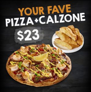 DEAL: Pizza Capers - $23 Large Capers Collection Pizza & Calzone+ More Deals 5