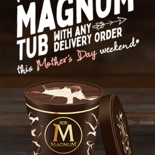 DEAL: Red Rooster - Free Magnum Ice Cream Tub with Share Meal, Box, Burger or Roll via Menulog (8-9 May 2021) 10