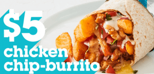 DEAL: Salsa's App - $5 Chicken Chip Burrito 4