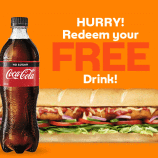 DEAL: Subway - Free 600ml Drink with Parmi Classics Sub Purchase (Targeted Subcard Members) 3