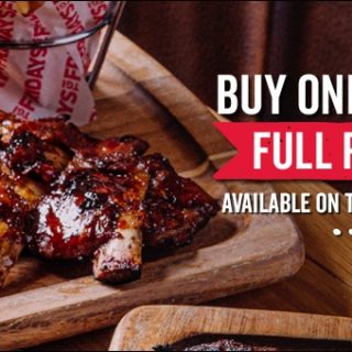 DEAL: TGI Fridays - Buy One Get One Free Full Rack Pork Ribs via MyFridays App and Uber Eats (until 28 May 2020) 4