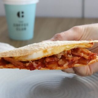 DEAL: The Coffee Club - $6.90 Snack Flat Grill + Small Coffee Combo 5