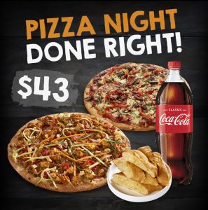 DEAL: Pizza Capers - 2 Large Capers Collection Pizzas, Calzone & 1.25L Drink $43 + More Deals 5