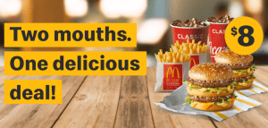 DEAL: McDonald's - 2 Small Big Mac Meals for $8 on mymacca's app (6 June 2020) 3