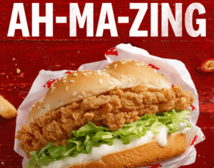 DEAL: KFC - $5 Zinger Burger with App (until 29 June 2020) 3