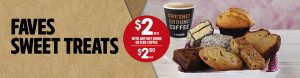 DEAL: 7-Eleven – $2 Cookie, Banana Bread, Lamington, Brownie, Slice or Muffin with Hot Drink or Ice Coffee Purchase 3