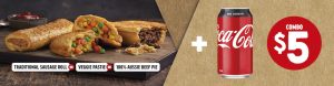 DEAL: 7-Eleven – $5 Combo with Pie, Sausage Roll or Pastry and 375ml Coke (until 26 July 2020) 7