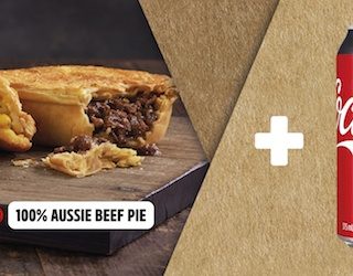 DEAL: 7-Eleven – $5 Combo with Pie, Sausage Roll or Pastry and 375ml Coke (until 26 July 2020) 7