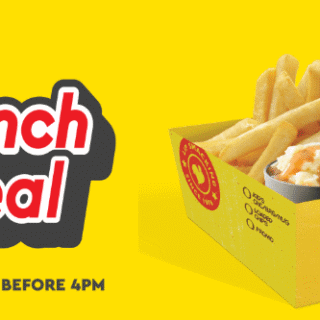 DEAL: Chicken Treat - 2 Pieces Crunchified Chicken, Chips + Potato & Gravy for $5 until 4pm 8 DEAL: Chicken Treat - 2 Pieces Crunchified Chicken, Chips + Potato & Gravy for $5 until 4pm 8