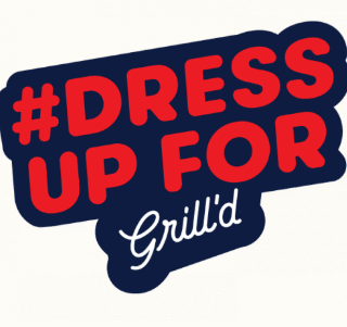 DEAL: Grill'd - Free Drink (Beer, Soft Drink or Water) with Burger or Salad Purchase when you Dress Up for Grill'd 2 DEAL: Grill'd - Free Drink (Beer, Soft Drink or Water) with Burger or Salad Purchase when you Dress Up for Grill'd 2