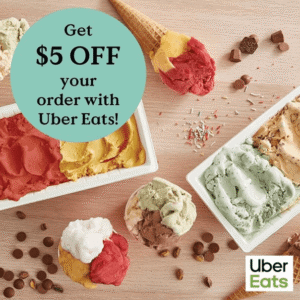 DEAL: Gelatissimo - $5 off $20 Spend via Uber Eats 3