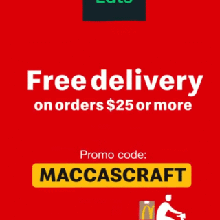 DEAL: McDonald's - Free Delivery on Orders over $25 via Uber Eats (26-28 June 2020) 1 DEAL: McDonald's - Free Delivery on Orders over $25 via Uber Eats (26-28 June 2020) 1