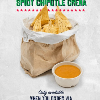 DEAL: Mad Mex - Free Corn Chips & Spicy Chipotle Crema with $20 Spend via Uber Eats 4