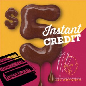 DEAL: Max Brenner - $5 Instant Credit with App 2