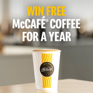 NEWS: McDonald’s - Win Free Coffee For a Year at Every McCafé 2 NEWS: McDonald’s - Win Free Coffee For a Year at Every McCafé 2