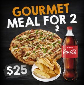 DEAL: Pizza Capers - Large Capers Collection Pizza, Bread & 1.25L Drink $25 Pickup + More Deals 5