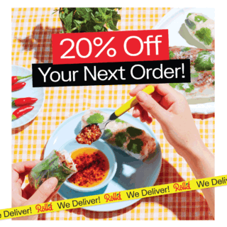 DEAL: Roll'd - 20% off via Website or App (until 7 June 2020) 3