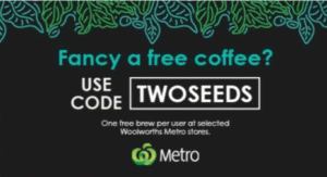 DEAL: Skip App - Free Coffee at Woolworths Metro 1