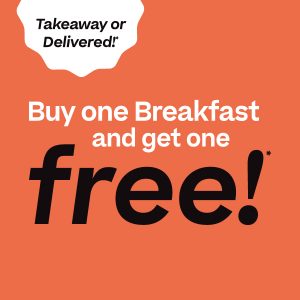 DEAL: The Coffee Club - Buy One Breakfast Get One Free (Takeaway or Uber Eats) 11