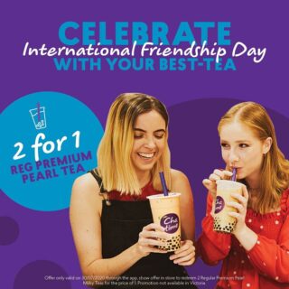 DEAL: Chatime - 2 For 1 Regular Premium Pearl Tea (30 July 2020) 5