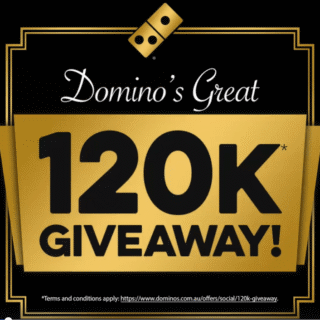 NEWS: Domino's 120K Giveaway - 60,000 Free Pizzas from 2-7 August & $60,000 Donated to Charity 1 NEWS: Domino's 120K Giveaway - 60,000 Free Pizzas from 2-7 August & $60,000 Donated to Charity 1